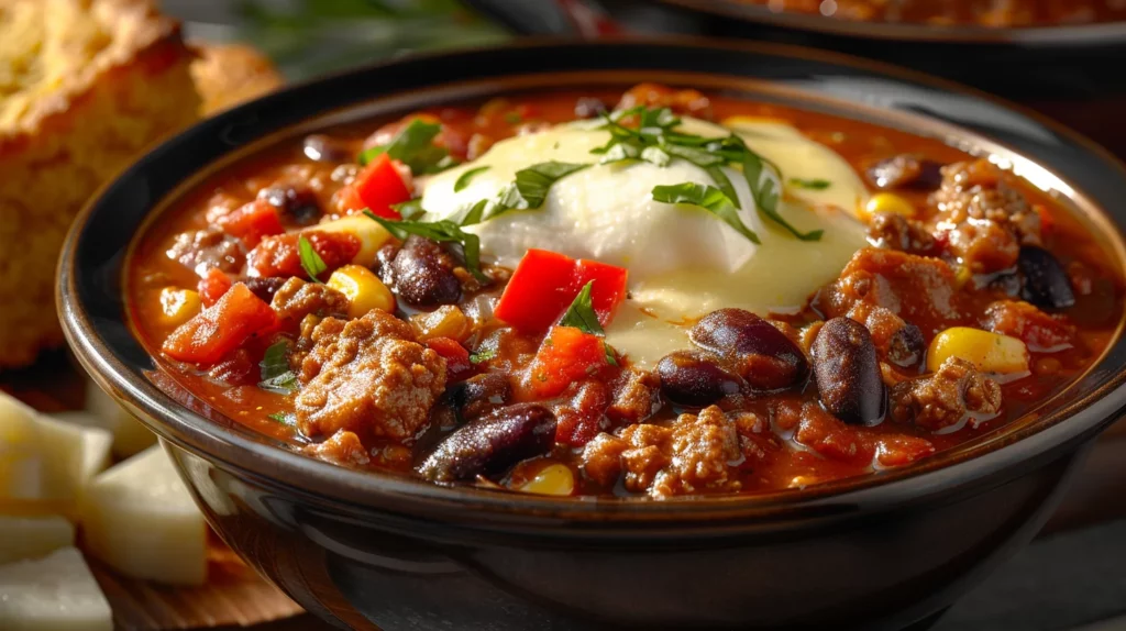 Crockpot Cowboy Chili