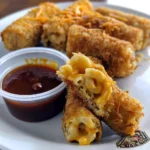 Deep Fried Mac and Cheese Roll Ups