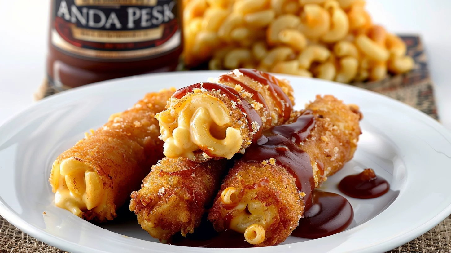 Deep Fried Mac and Cheese Roll Ups