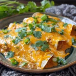 Easy Cheesy Ground Beef Enchiladas