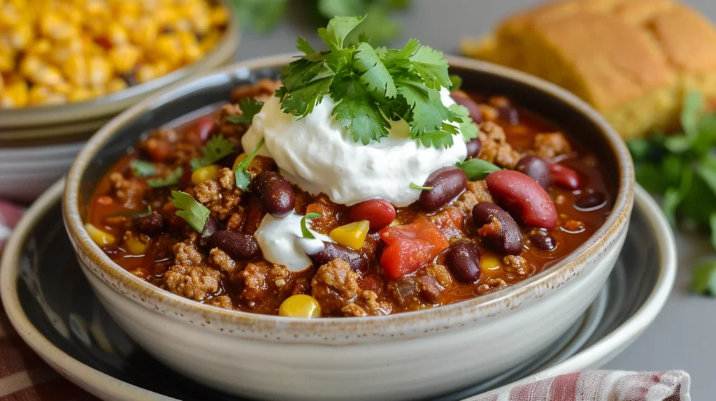 Easy Crockpot Chili Recipe