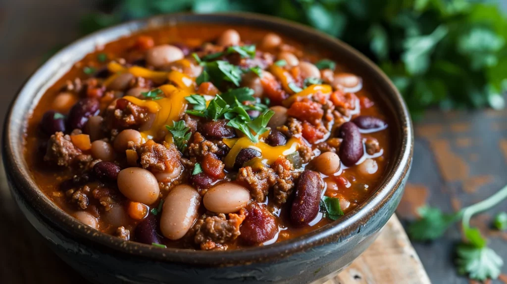 Easy Slow Cooker Chili