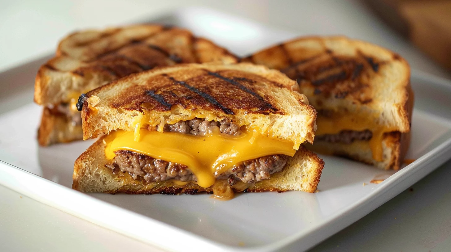 Grilled Cheese Patty Melts