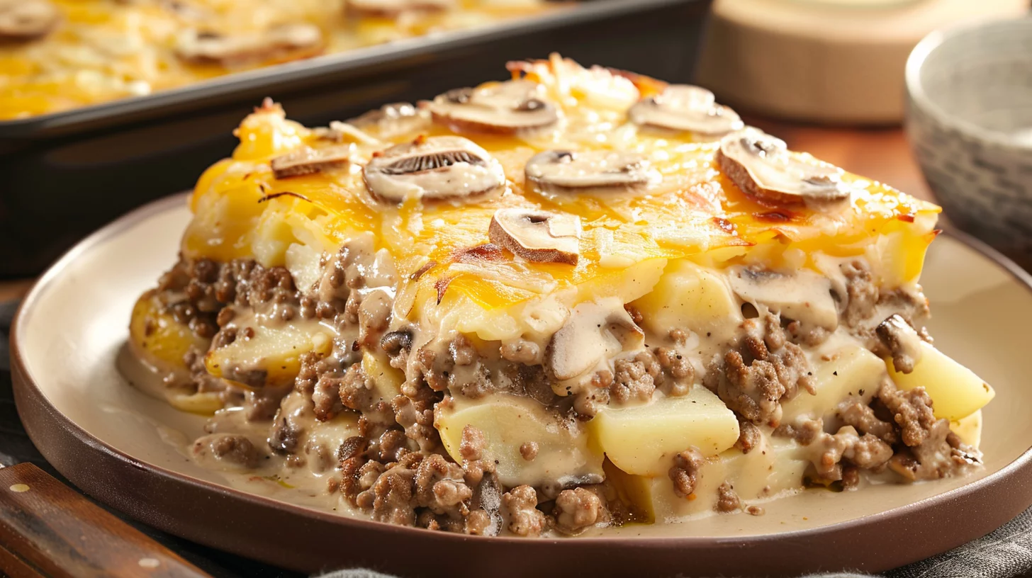 Hamburger Potato Casserole