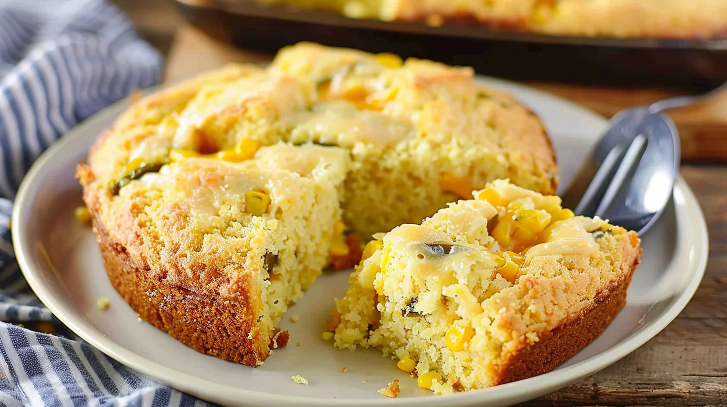 Hatch Chile Cheese Cornbread