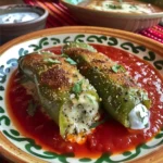 Hatch Green Chili Rellenos