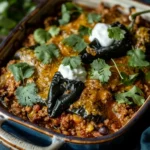 Healthy Chili Relleno Casserole