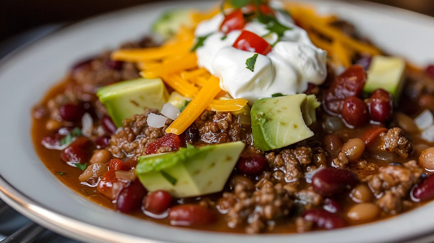 Healthy Slow Cooker Chili