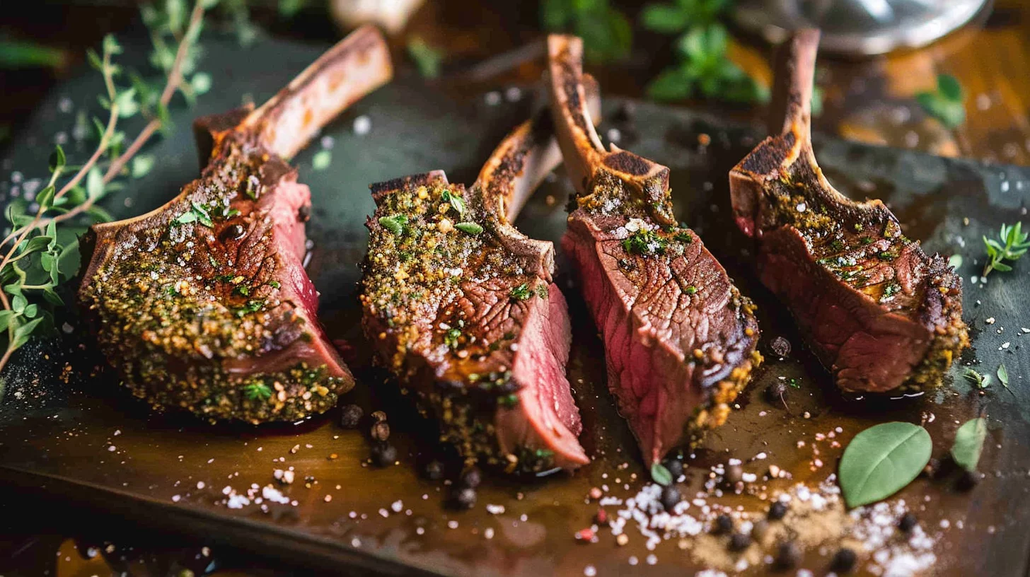 Herbcrusted Venison Chops