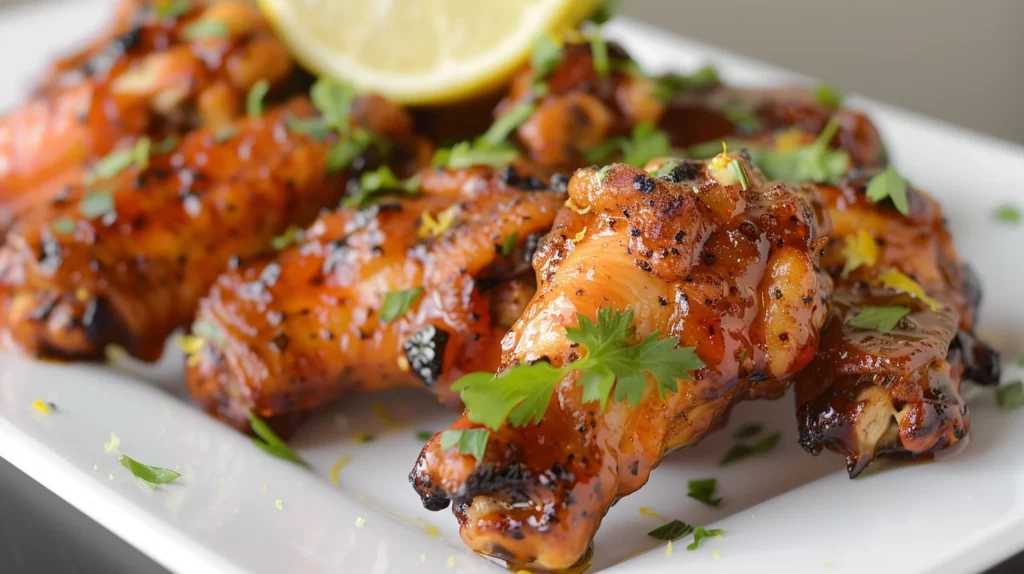 Hot Honey Lemon Pepper Wings