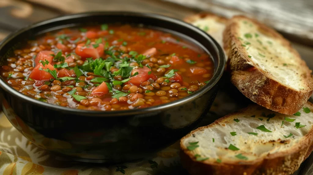 Lentil and Tomato Soup