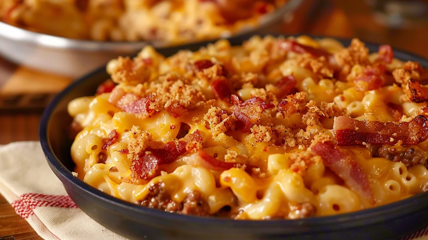 Loaded Bacon Cheeseburger Mac