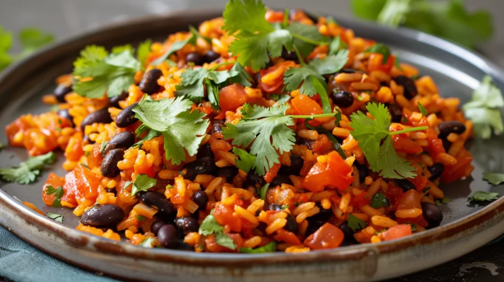 Mexican Tomato Rice and Beans