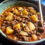 Mom's Picadillo Con Papa