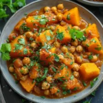 Moroccan Pumpkin and Chickpea Stew