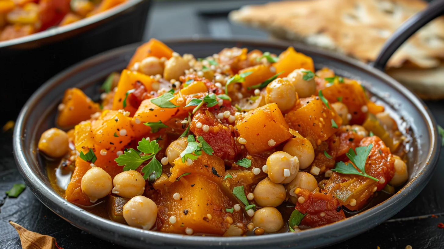 Moroccan Pumpkin and Chickpea Stew