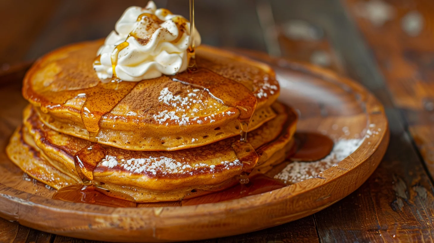 Oatmeal Pumpkin Pancakes