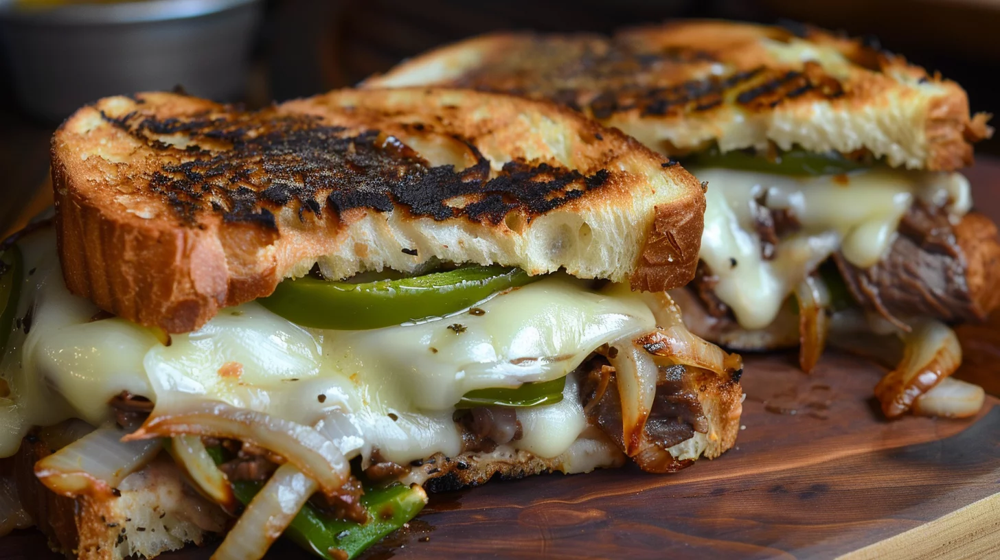 Philly Cheesesteak Grilled Cheese