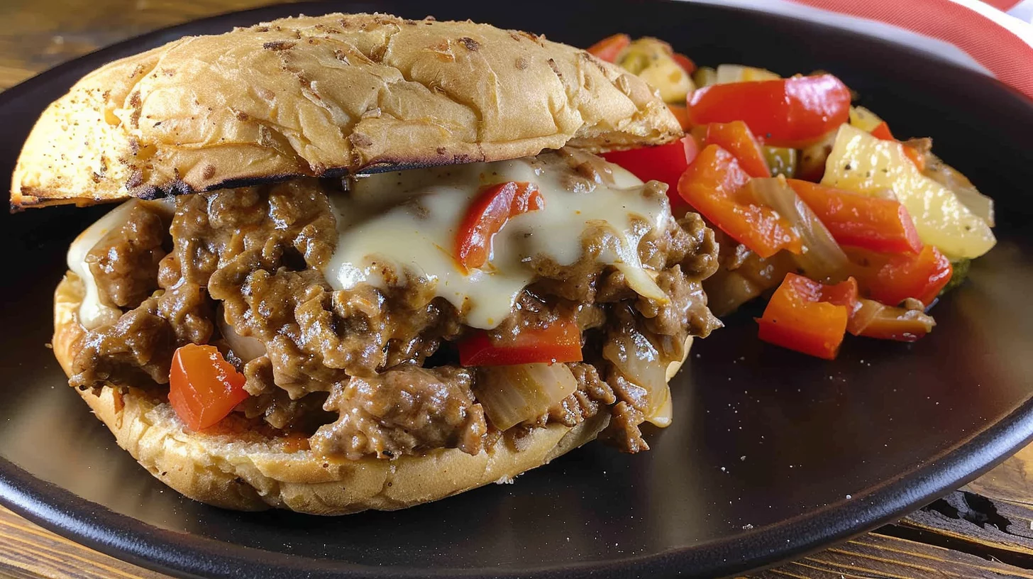 Philly Cheesesteak Sloppy Joe