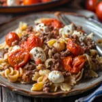 Savory Slow Cooker Pasta Treat