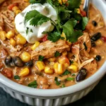 Slow Cooker Cream Cheese Chicken Chili