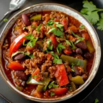 Slow Cooker No Bean Chili