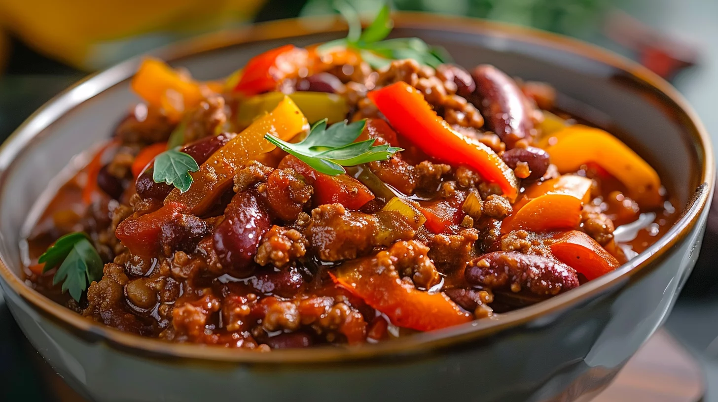 Slow Cooker No Bean Chili
