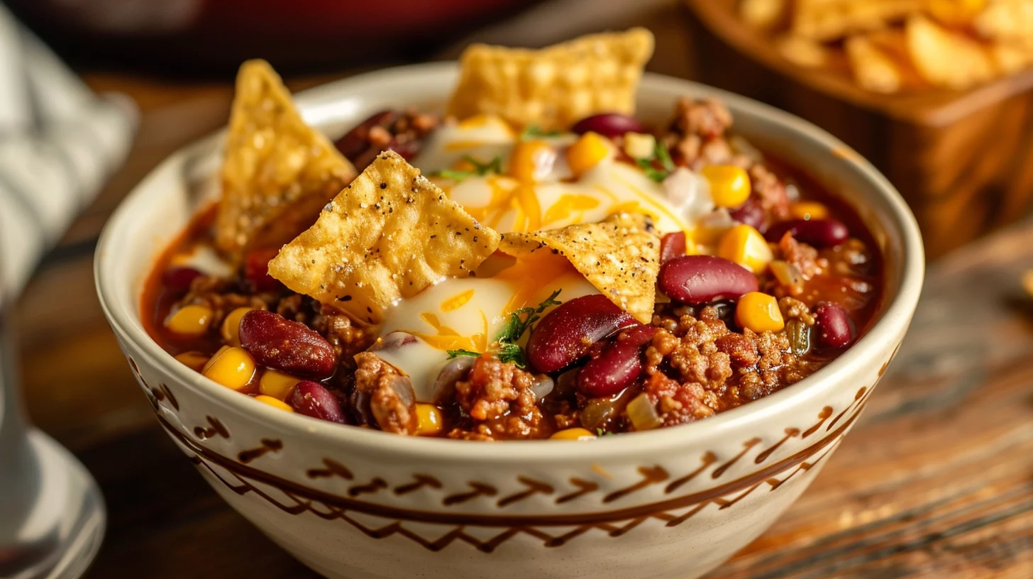 Slow Cooker Tailgate Chili