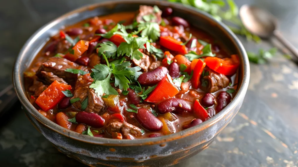 Slow Cooker Texas Style Chili
