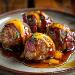 Sweetheat Bbq Bacon Meatball Bombs