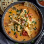 The Best Creamy Chicken Tortilla Soup