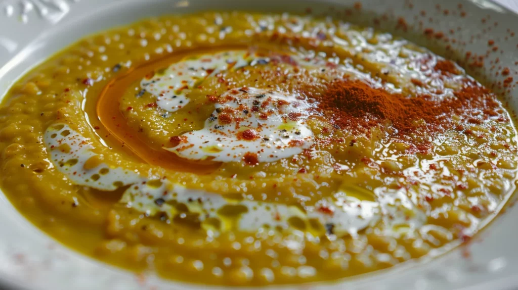 Vegan Curried Pumpkin Lentil Soup