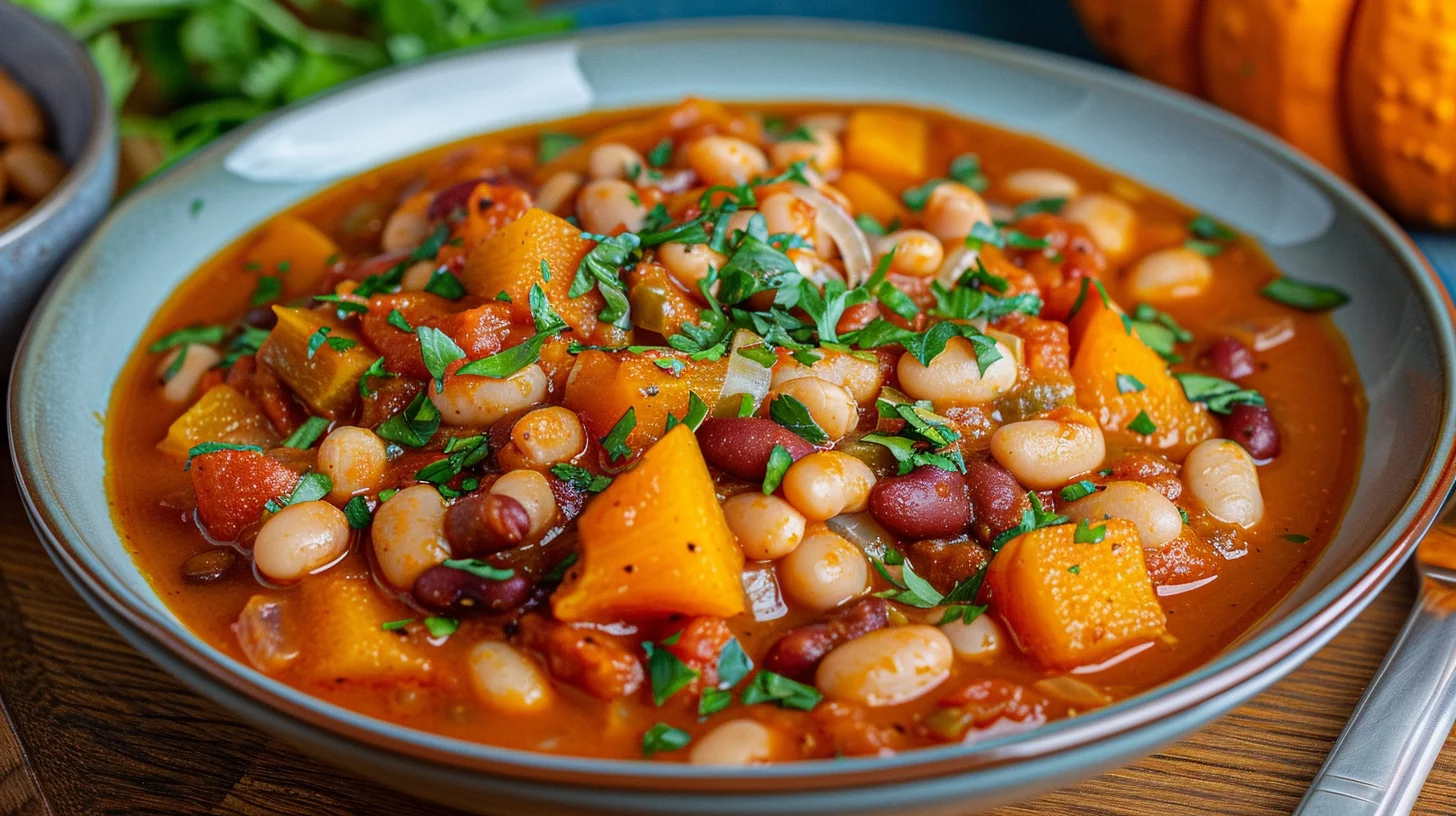 White Bean Pumpkin Chili