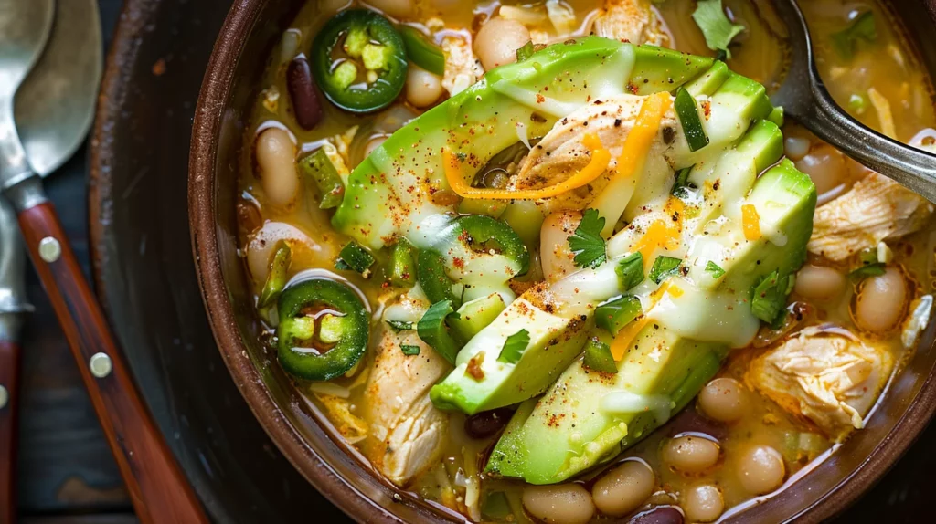 Zesty White Bean Chicken Chili