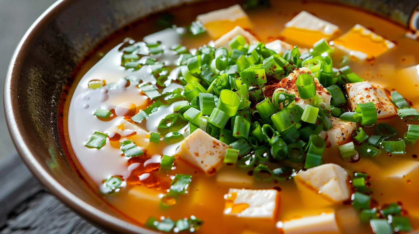 15 Minute Quick Miso Soup With Tofu