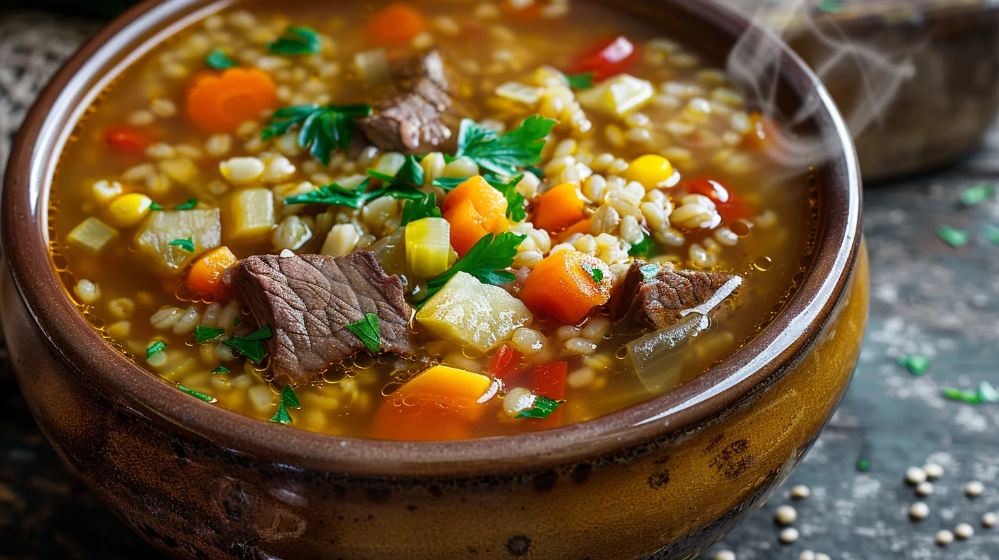 Beef Barley Soup