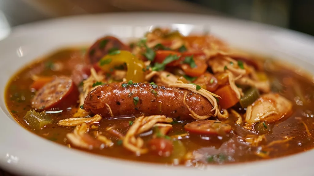 Cajun Chicken and Sausage Gumbo