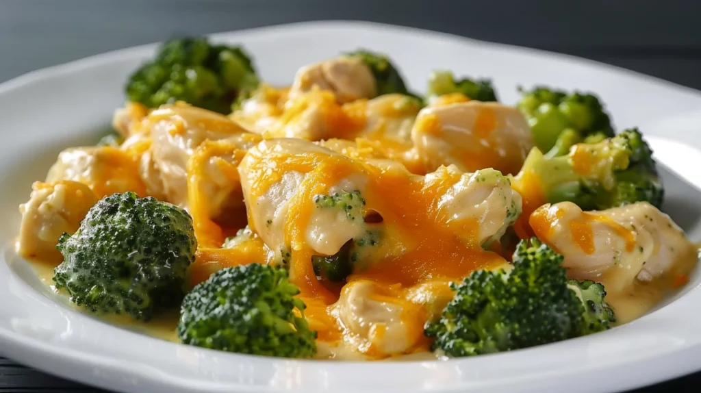 Cheesy Chicken Broccoli Casserole