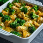 Cheesy Chicken Broccoli Casserole