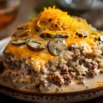 Cheesy Ground Beef Casserole