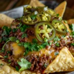 Cheesy Ground Beef Nachos