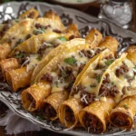 Cheesy Ground Beef Taquitos