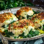 Cheesy Spinach Chicken Bake