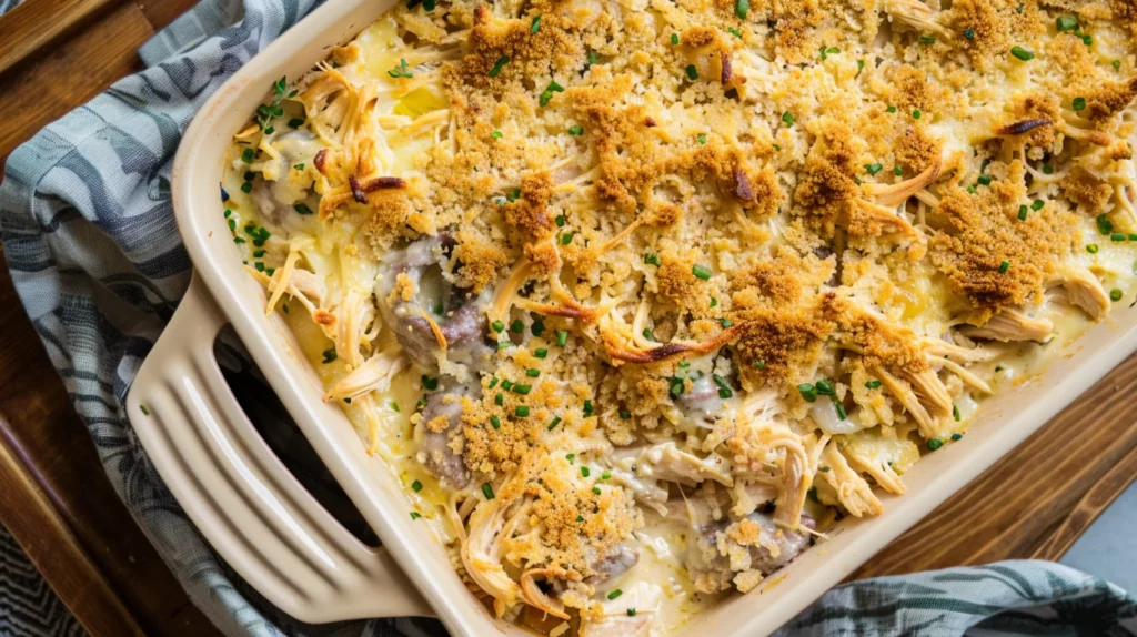 Chicken Cordon Bleu Casserole