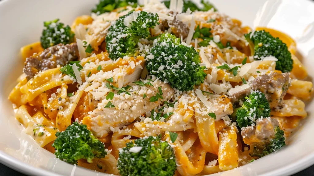 Chicken Pumpkin Alfredo