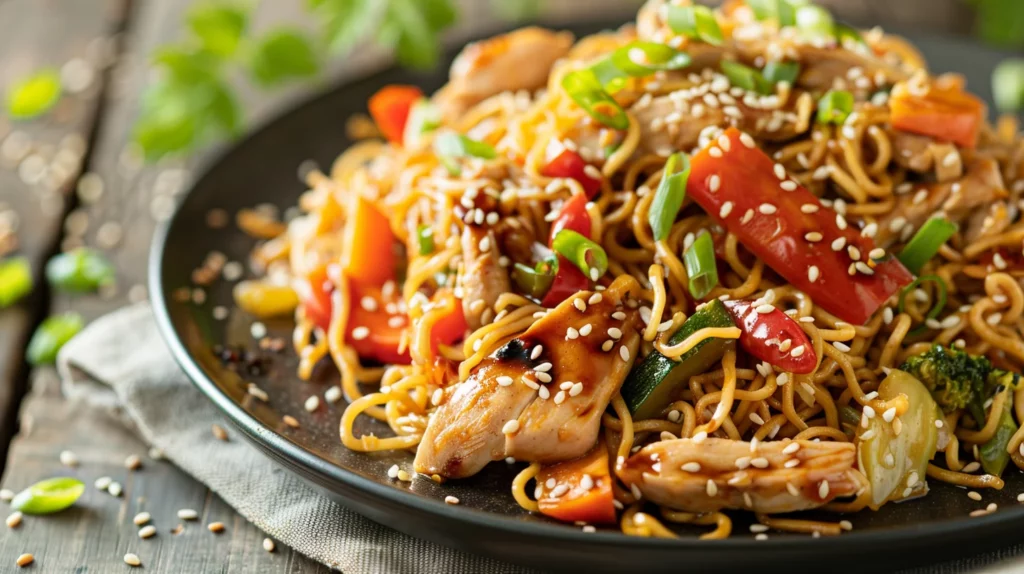 Chicken Ramen Stir Fry 30 Minutes