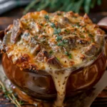 Classic French Onion Soup With Cheese