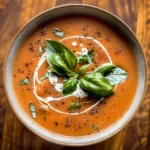 Cozy Creamy Tomato Basil Soup