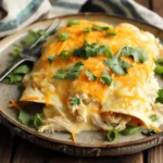 Creamy Chicken Enchiladas