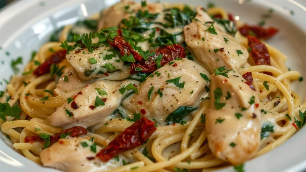 Creamy Italian Chicken Pasta